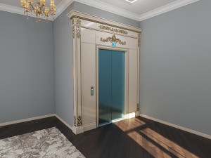 elevator lining Modelo 3D