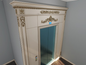 elevator lining Modelo 3D