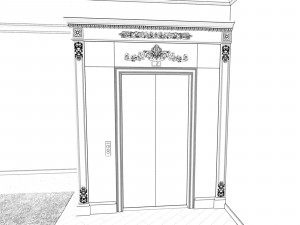 elevator lining Modelo 3D