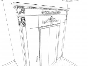 elevator lining Modelo 3D