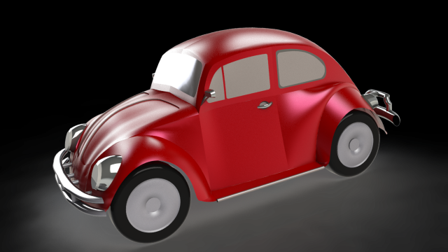 volkswagen beetle 3D Model .c4d .max .obj .3ds .fbx .stl .blend 