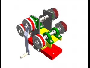 Boru ve Profil B&uuml;k&uuml;c&uuml; i&ccedil;in DIY &Ccedil;izimleri 3D Model