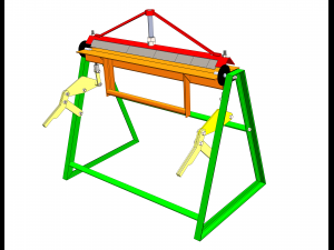 DIY Dimensioned Drawings for Sheet Metal Bender 3D 模型