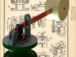 Zaw&oacute;r bezpieczeństwa n-32 carreras-soto Model 3D