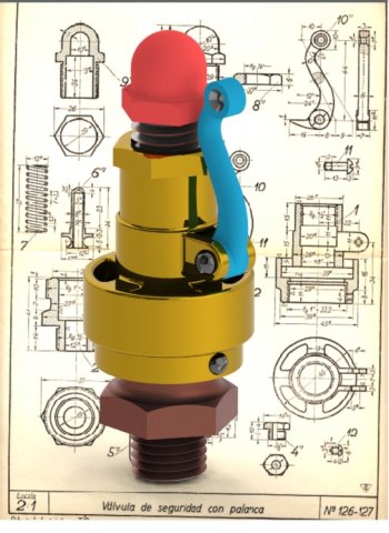Safety valve with lever-Carreras Soto 3Dモデル .c4d .max .obj .3ds .fbx .stl .blend 
