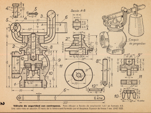 Safety valve with counterbalance-Carreras Soto Model 3D