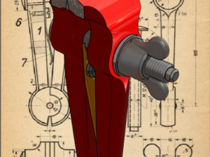 Hand Screw-Carreras Soto 3D Model