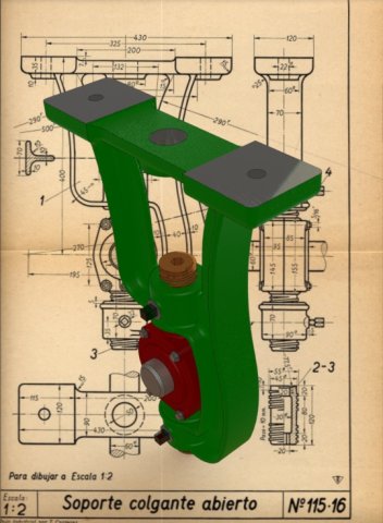 Open Hanging Bracket-Carreras Soto Modelo 3D .c4d .max .obj .3ds .fbx .stl .blend 