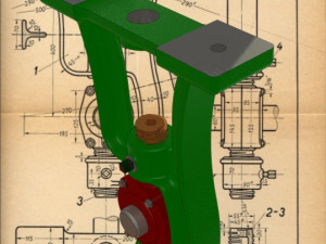 Open Hanging Bracket-Carreras Soto 3D Model