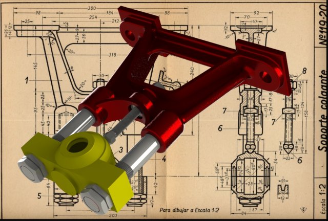 Hanging Bracket-Carreras Soto 3D Модель .c4d .max .obj .3ds .fbx .stl .blend 
