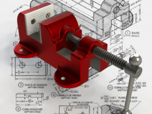 Machine Press 3D Model