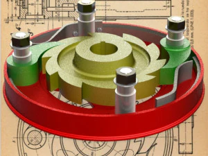 Fren Kasnağı-Carreras Soto 3D Model