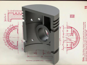 Piston-Carreras Soto 3D Model