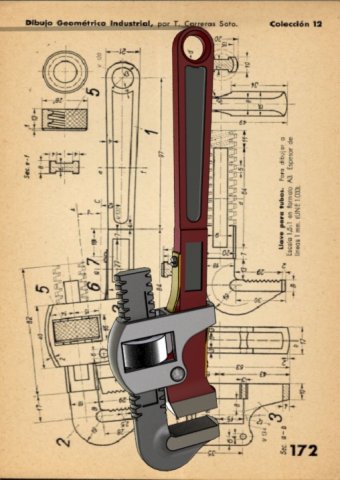 Pipe Wrench- Carreras Soto 3D Модель .c4d .max .obj .3ds .fbx .stl .blend 