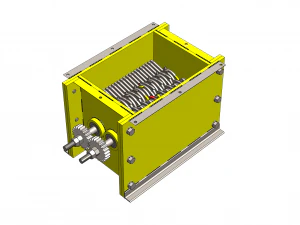 DRAWINGS TO MAKE PLASTIC SHREDDER MACHINE 3D Model