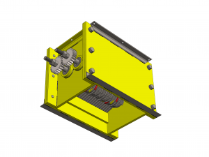DRAWINGS TO MAKE PLASTIC SHREDDER MACHINE 3D-Modell