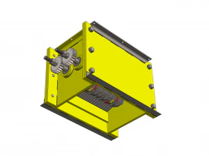 DRAWINGS TO MAKE PLASTIC SHREDDER MACHINE 3D Model