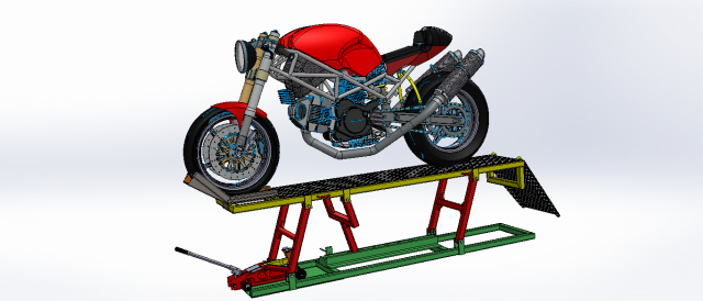 DIY Drawings for Hyd Lift for Motorcycle Modelo 3D .c4d .max .obj .3ds .fbx .stl .blend 