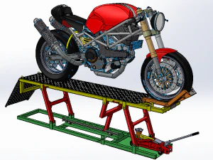 DIY Drawings for Hyd Lift for Motorcycle 3D Model