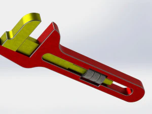 Chave Ajust&aacute;vel - Carreras Soto Modelo 3D