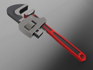 Pipe Wrench - Carreras Soto 3D Model