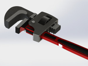 Pipe Wrench - Carreras Soto 3D Model