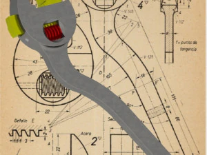 Adjustable wrench to Moletas - Carreras Soto 3D Model