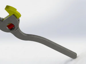 Adjustable wrench to Moletas - Carreras Soto 3D Model