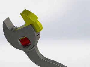 Adjustable wrench to Moletas - Carreras Soto 3D Model