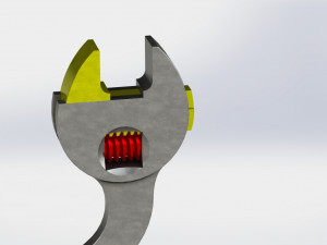 Adjustable wrench to Moletas - Carreras Soto 3D Модель