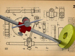 Gramil Trazador - Carreras Soto 3D Modell