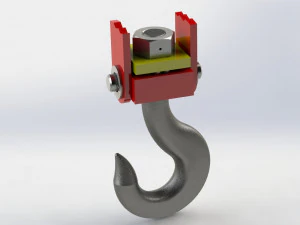 Forged Hook - Carreras Soto 3D Model