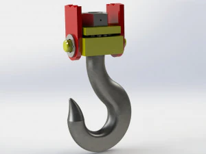 Forged Hook - Carreras Soto 3D Model