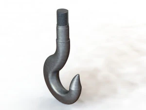 Forged Hook - Carreras Soto 3D Model