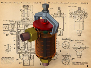 Magnetic Filter - Carreras Soto 3D Model