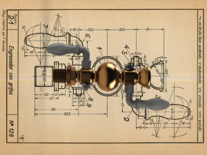 Grease nipple with tap - Carreras Soto 3D Model