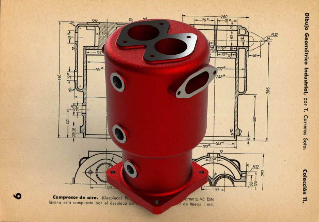 Compressor de Ar Parte 37 - Carreras Soto Modelo 3D .c4d .max .obj .3ds .fbx .stl .blend 