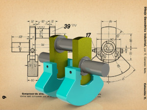 Air Compressor Parts s 15-18-39 Crankshaft - Carreras Soto Modelo 3D