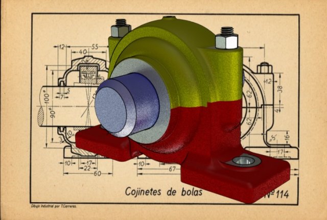 Ball Bearing - Carreras Soto Modèle 3D .c4d .max .obj .3ds .fbx .stl .blend 