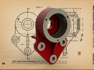 Bearing Support Box - Carreras Soto 3D Model