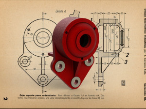 Bearing Support Box - Carreras Soto 3D Model