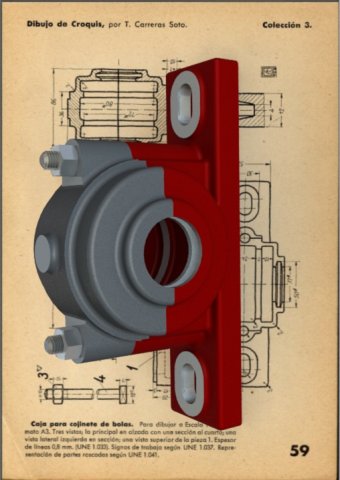 Ball Bearing Housing - Carreras Soto 3D Модель .c4d .max .obj .3ds .fbx .stl .blend 