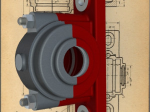 Ball Bearing Housing - Carreras Soto 3D Model