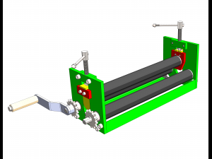 Drawings for the manufacture of Manual Rolling Machines 3D 模型