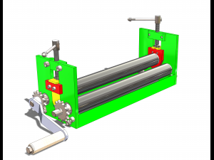 Drawings for the manufacture of Manual Rolling Machines 3D 模型