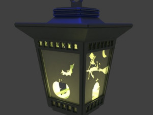 old street lamp for haloween 3D Print Model
