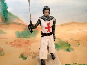 templar knight middle ages 3D Print Model