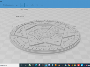 medal of the 7 archangels 3D Print Model