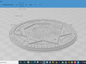 medal of the 7 archangels 3D Print Model
