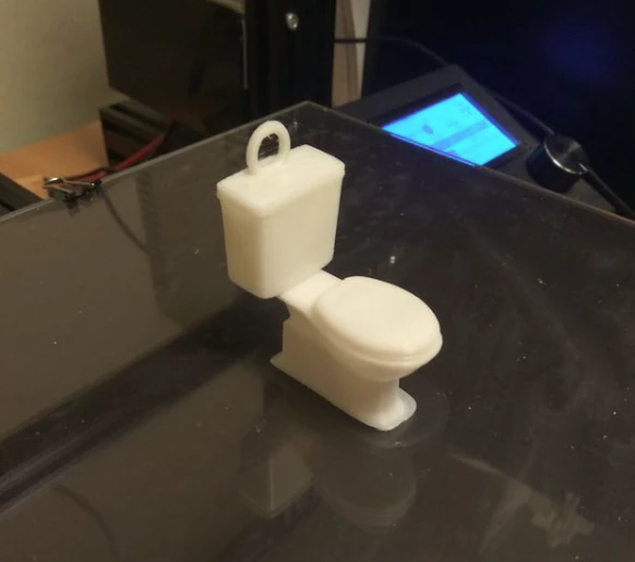lavatory wc 3D Print Model .c4d .max .obj .3ds .fbx .stl .blend 